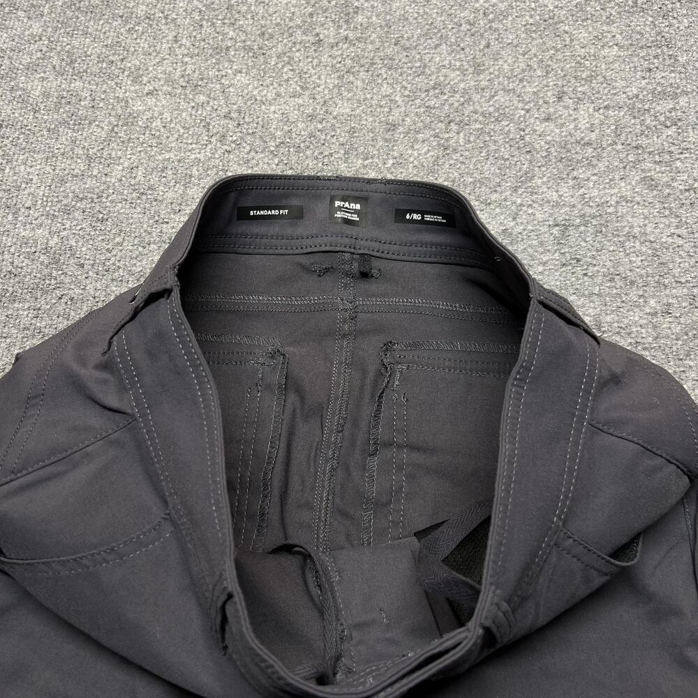 PrAna Pants Womens 6 Gray Cargo Stretch Nylon Hiking Outdoor Pockets 2056971 - Picture 5 of 14